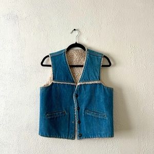 Vintage Levi Sherpa vest
